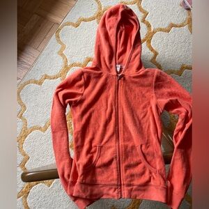 Romeo & Juliet Couture Coral Hoodie